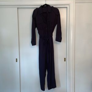 ZARA navy military style jumpsuit - size M